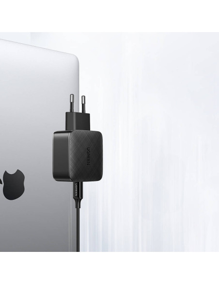 INCARCATOR retea Ugreen, "CD217" Quick Charge 65W GaN, 1 x USB