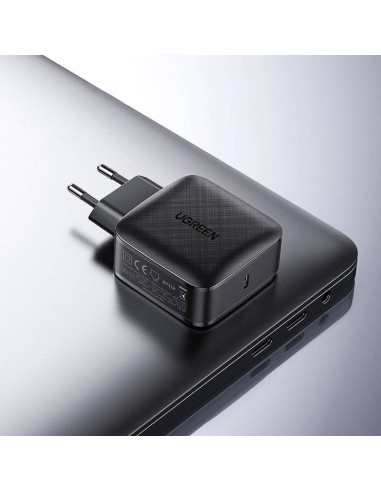 INCARCATOR retea Ugreen, "CD217" Quick Charge 65W GaN, 1 x USB