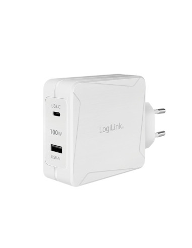 ALIMENTATOR retea 220V LOGILINK, universal, 1 x USB-C, 1 x