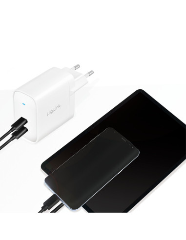 ALIMENTATOR retea 220V LOGILINK, universal, 2 x USB-C, maxim