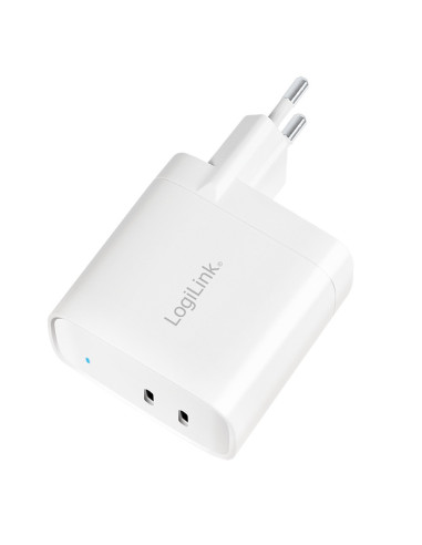 ALIMENTATOR retea 220V LOGILINK, universal, 2 x USB-C, maxim