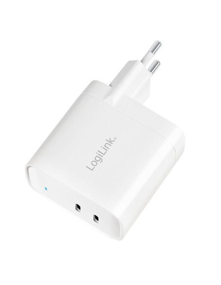 ALIMENTATOR retea 220V LOGILINK, universal, 2 x USB-C, maxim