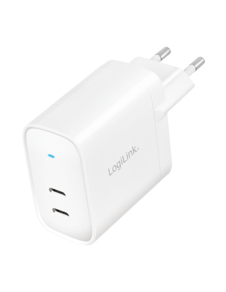 ALIMENTATOR retea 220V LOGILINK, universal, 2 x USB-C, maxim
