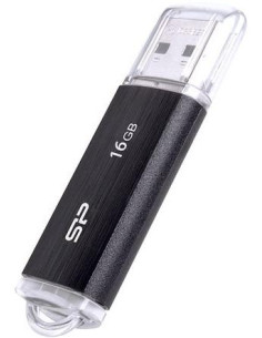 USB Flash Drive SP, Ultima U02, 2.0, 16GB, Negru