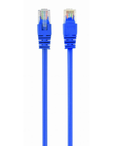 PATCH CORD UTP GEMBIRD Cat5e, cupru-aluminiu, 0.5 m, albastru
