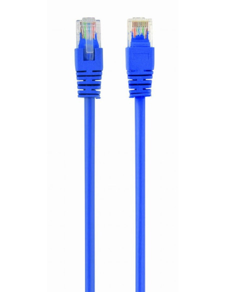 PATCH CORD UTP GEMBIRD Cat5e, cupru-aluminiu, 0.5 m, albastru