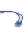 PATCH CORD UTP GEMBIRD Cat5e, cupru-aluminiu, 0.5 m, albastru