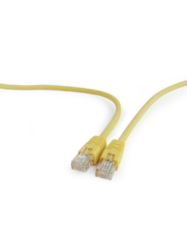 PATCH CORD UTP GEMBIRD Cat5e, cupru-aluminiu, 2 m, galben