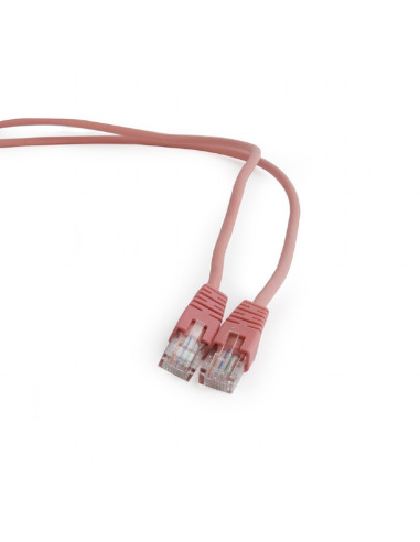 PATCH CORD UTP GEMBIRD Cat5e, cupru-aluminiu, 0.5 m, roz
