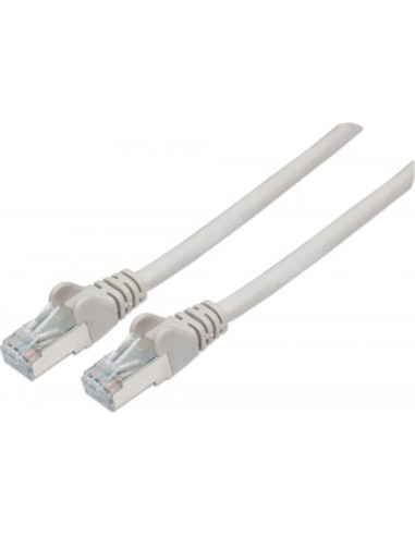PATCH CORD FTP INTELLINET Cat6, LSZH, cupru-aluminiu, 1 m, alb