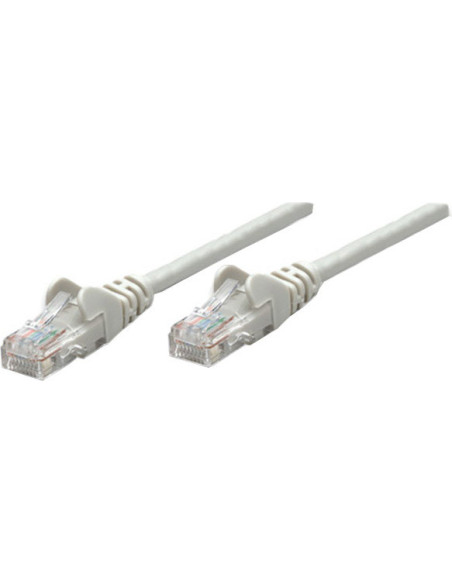 PATCH CORD UTP INTELLINET Cat5e, cupru-aluminiu, 0.5 m, alb