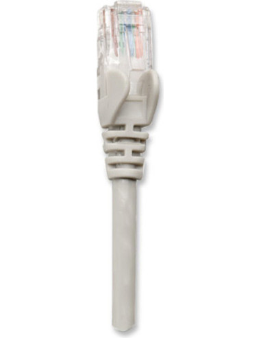 PATCH CORD UTP INTELLINET Cat5e, cupru-aluminiu, 0.5 m, alb