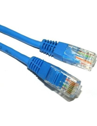 PATCH CORD UTP SPACER Cat5e, cupru-aluminiu, 3 m, albastru