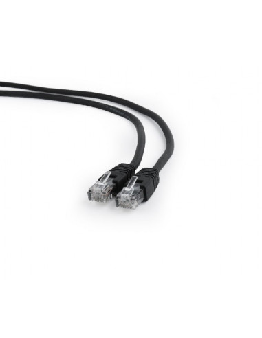 PATCH CORD UTP GEMBIRD Cat6, cupru-aluminiu, 5 m, negru, AWG26