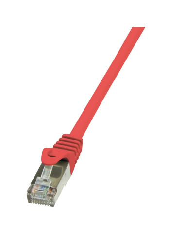 PATCH CORD FTP LOGILINK Cat5e, cupru-aluminiu, 7.5 m, rosu