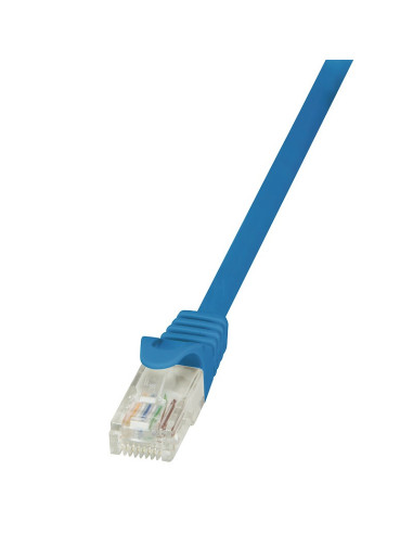PATCH CORD UTP LOGILINK Cat5e, cupru-aluminiu, 7.5 m, albastru
