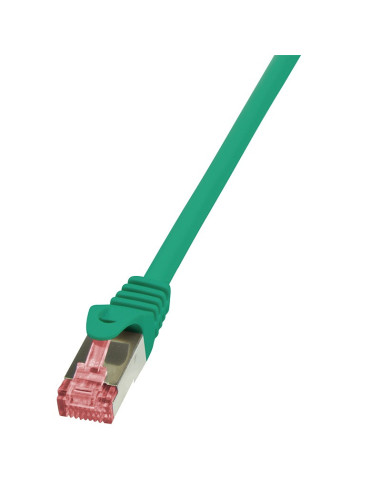 PATCH CORD S/FTP LOGILINK Cat6, LSZH, cupru, 1.5 m, verde