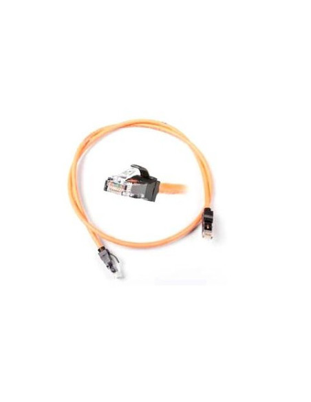 PATCH CORD S/FTP NEXANS, Cat6a, cupru, 1 m, portocaliu, AWG23