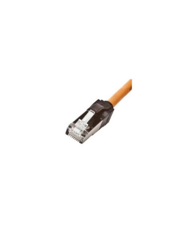 PATCH CORD S/FTP NEXANS, Cat6a, cupru, 0.5 m, portocaliu