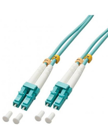 LANmark-OF Slimflex Patch Cord DSC-DLC OM4 LSZH 2m Aqua