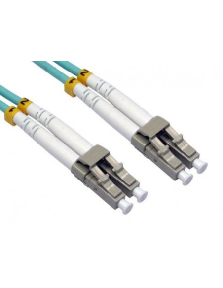 LANmark-OF Slimflex Patch Cord DSC-DLC OM4 LSZH 2m Aqua