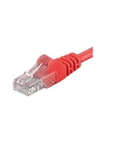 Patchcord UTP RJ45-RJ45 Cat.5e 0.5m, rosu