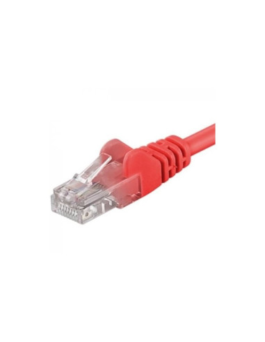 Patchcord UTP RJ45-RJ45 Cat.5e 1m, rosu