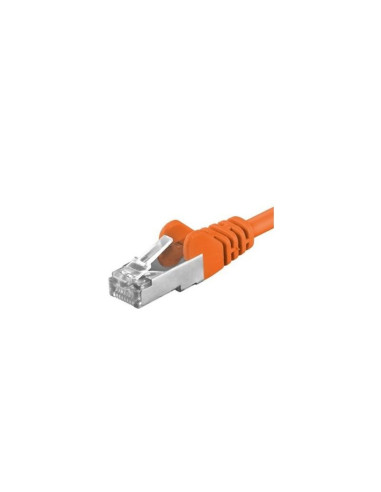 Patchcord SFTP RJ45-RJ45 Cat.6A, 1.5m, portocaliu