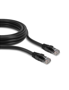 Cablu Lindy 1m Cat.6 U/UTP, Black, "LY-48077" (include TV 0.06 2