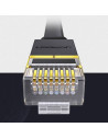 PATCH CORD U/FTP Ugreen Cat7, "NW106" fire din cupru, flat