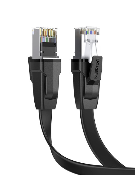 PATCH CORD U/FTP Ugreen Cat8, "NW134" fire din cupru, flat PATCH CORD U/FTP Ugreen Cat8, "NW134" fire din cupru, flat