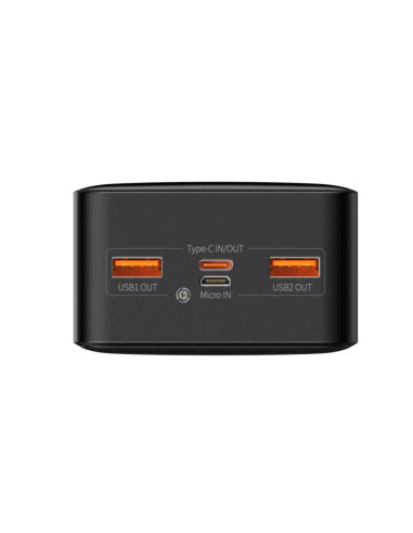 POWER BANK Baseus Bipow Digital Display, 30000mAh, PD 20W, 2 x
