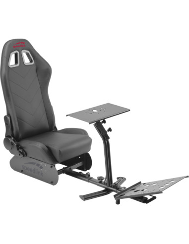 SIMULATOR CABINA DE PILOTAJ SPEEDLINKNEGRU, INCL. INSTRUMENTE