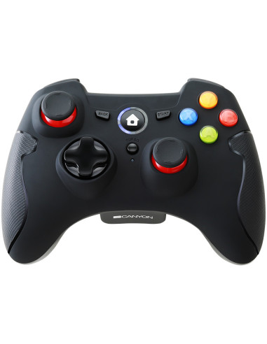 CANYON GP-W6, 2.4G Wireless Controller with Dual Motor, Rubber