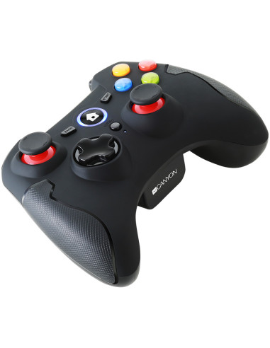CANYON GP-W6, 2.4G Wireless Controller with Dual Motor, Rubber