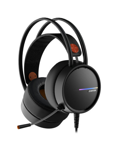 CANYON INTERCEPTOR GH-8A, Gaming headset 3.5mm jack plus USB