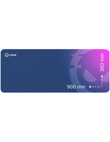 Lorgar Main 139, Gaming mouse pad, High-speed surface, Purple