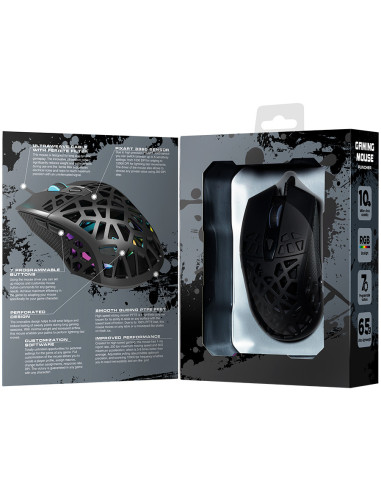CANYON Puncher GM-20, High-end Gaming Mouse with 7 programmable