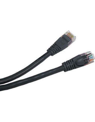 PATCH CORD UTP GEMBIRD Cat5e, cupru-aluminiu, 1 m, negru