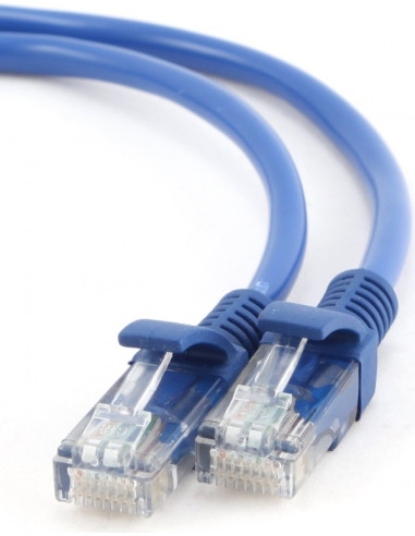PATCH CORD UTP GEMBIRD Cat5e, cupru-aluminiu, 2 m, albastru