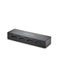 RY-K39122EU,HUB extern KENSINGTON, porturi USB: USB 3.0 x 4, conectare prin USB 3.0, alimentare retea 220 V, cablu 0.3 m, negru,