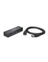 RY-K39122EU,HUB extern KENSINGTON, porturi USB: USB 3.0 x 4, conectare prin USB 3.0, alimentare retea 220 V, cablu 0.3 m, negru,