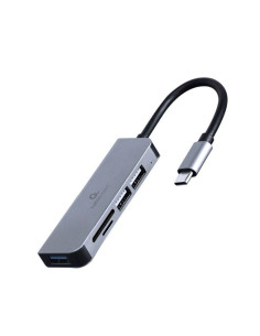 RY-UHB-CM-CRU3P1U2P2-01,HUB extern GEMBIRD, porturi USB: USB 3.1 x 1, USB 2.0 x 2, conectare prin USB Type-C, suport SD / MicroS 2