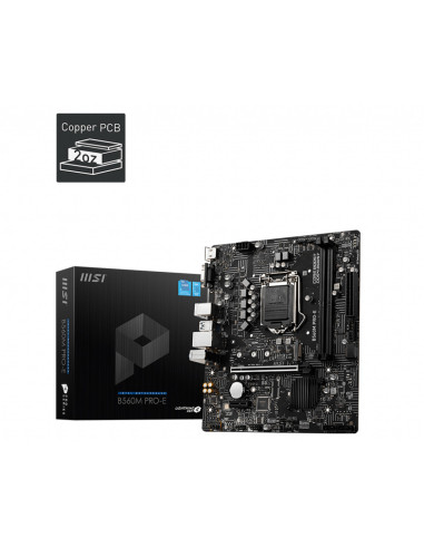 B560M PRO-E,PLACA de BAZA MSI "B560M_PRO-E", skt LGA 1200, mATX, Intel B560, 2 x DDR4, max. 64 GB, 4 x SATA, 1 x M.2, 7.1, "B560