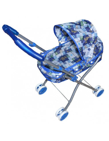 Carucior Landou Pentru Papusi, Cadru Metal, 47Cm X 26Cm X