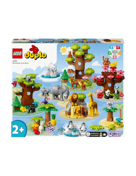 10975,LEGO DUPLO, Animale din intreaga lume, 10975, 142 piese