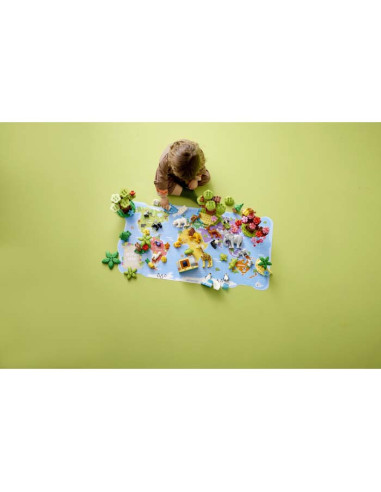 10975,LEGO DUPLO, Animale din intreaga lume, 10975, 142 piese