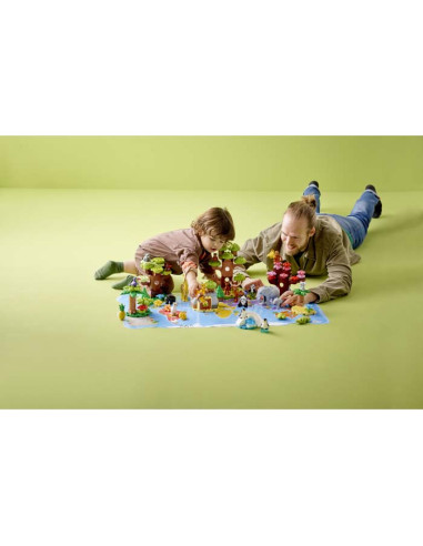 10975,LEGO DUPLO, Animale din intreaga lume, 10975, 142 piese