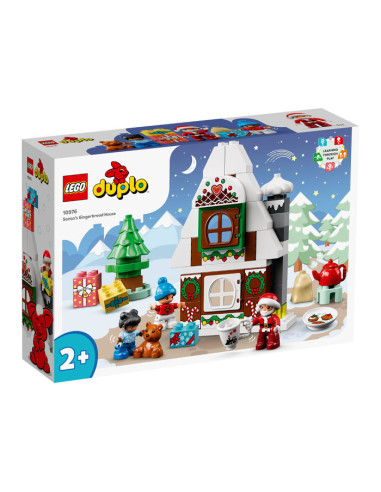 10976,LEGO DUPLO, Casuta din turta dulce a lui Mos Craciun, 10976, 50 piese