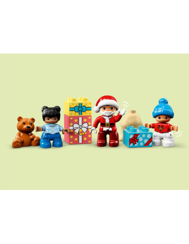 10976,LEGO DUPLO, Casuta din turta dulce a lui Mos Craciun, 10976, 50 piese